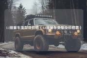 1.1排量车类型及价格（1.1排量车类型及价格表）