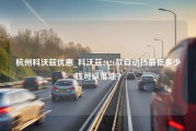 杭州科沃兹优惠_科沃兹2021款自动挡最低多少钱可以落地？