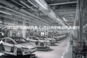 4万以内的电动汽车（4万以内的电动汽车排行榜）