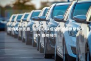 瑞纳苏州优惠_瑞纳2020款成交价格最低是多少钱？瑞纳报价