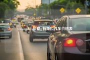 teslamodelx价格_特斯拉汽车价格表