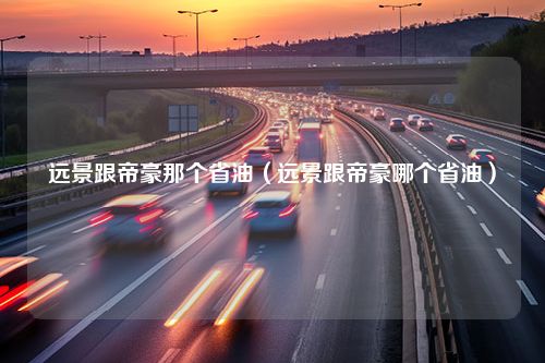 远景跟帝豪那个省油（远景跟帝豪哪个省油）