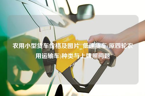 农用小型货车价格及图片_低速货车(原四轮农用运输车)种类与上牌照问题