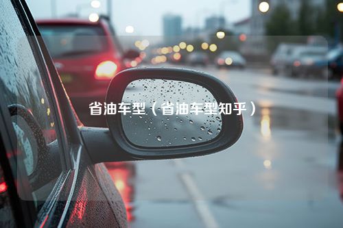 省油车型（省油车型知乎）