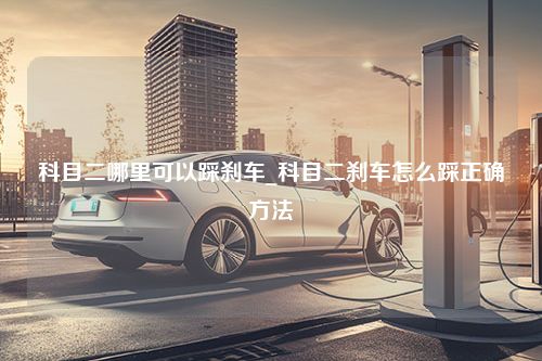 科目二哪里可以踩刹车_科目二刹车怎么踩正确方法