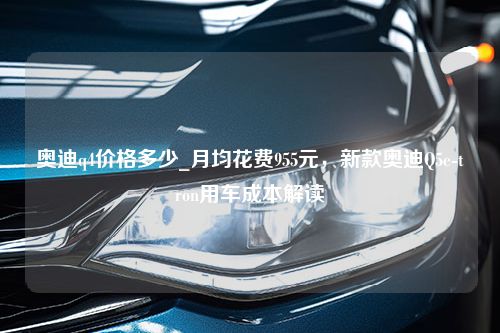 奥迪q4价格多少_月均花费955元，新款奥迪Q5e-tron用车成本解读