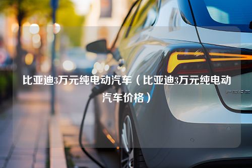 比亚迪3万元纯电动汽车（比亚迪3万元纯电动汽车价格）