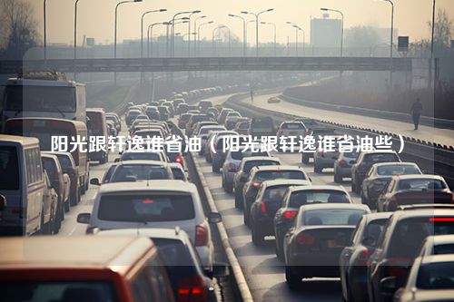 阳光跟轩逸谁省油（阳光跟轩逸谁省油些）