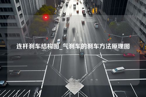 连杆刹车结构图_气刹车的刹车方法原理图