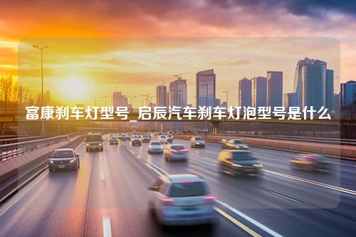 富康刹车灯型号_启辰汽车刹车灯泡型号是什么