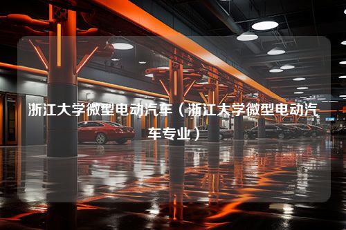 浙江大学微型电动汽车（浙江大学微型电动汽车专业）